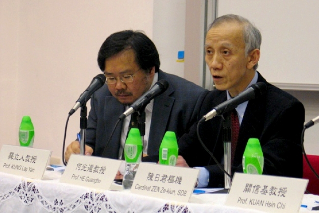 大陸知名學者何光滬：信仰助人安身心