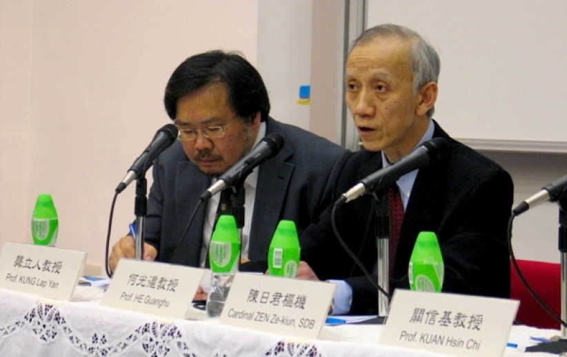 大陆知名学者何光沪：信仰助人安身心