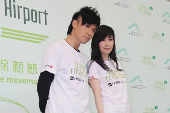 古巨基、周慧敏響應「世界糧食日」鼓勵素食