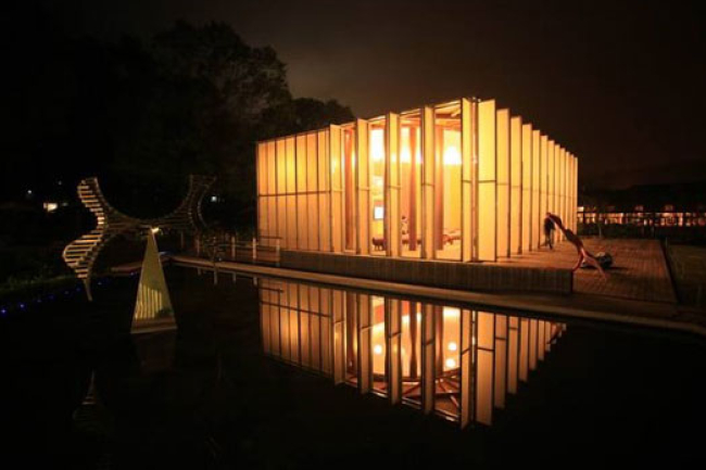 「紙教堂」日籍設計師獲建築界最高殊榮