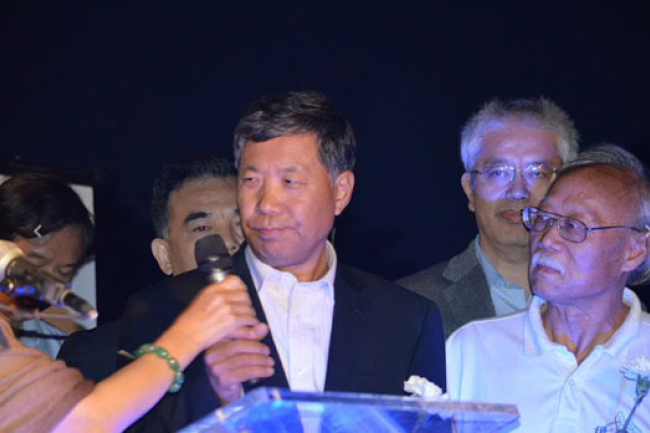 張伯笠出席華府六四25週年紀念活動