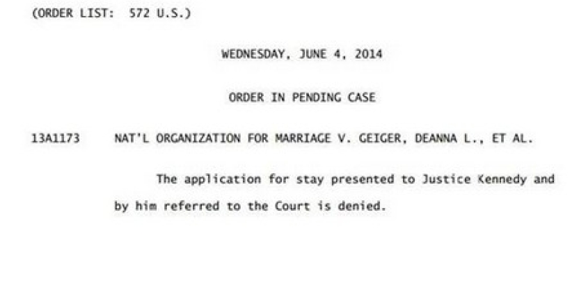 俄州同性婚姻禁令被廢 第三方上訴高院被否