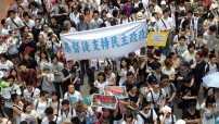 51萬港人上街表達訴求 基督教參與有牧者被捕