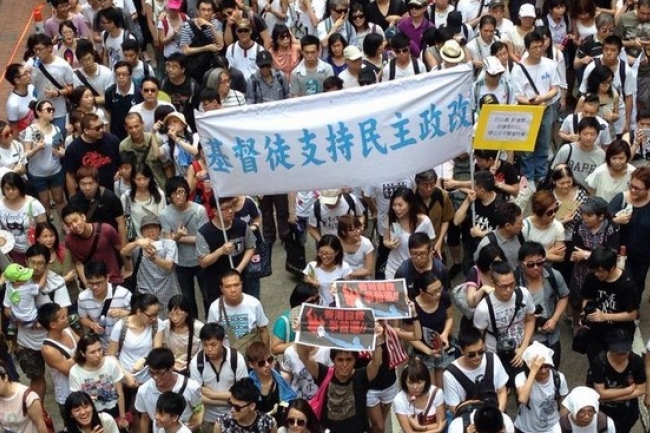 51萬港人上街表達訴求 基督教參與有牧者被捕