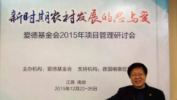 中國愛德基金會2015年捐贈收入達1.3億元創新高