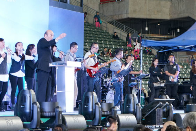 「香港福音盛會2017」首場訊息 吳振智牧師「要我為您作甚麼」?