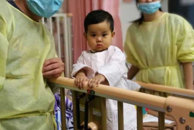 小予恩肝臟手術後恐變植物人 網民禱告祝福