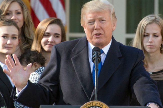 特朗普反墮胎演說：每個孩子都是上帝的珍貴禮物