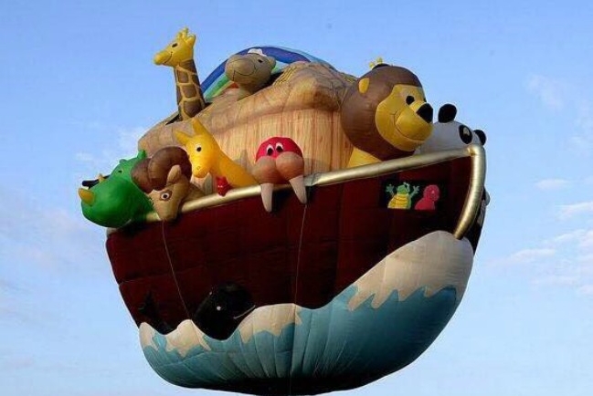 台熱氣球嘉年華 耶穌與挪亞方舟帶歡樂