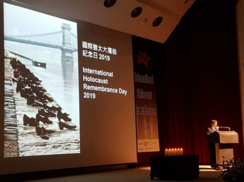 台舉辦國際大屠殺紀念日活動 陳建仁籲銘記歷史維護人權