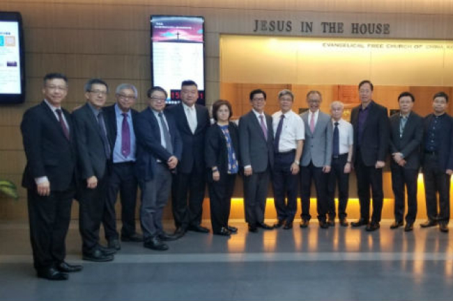 基督教三宗領袖會見特首：冀還社會原和平與真相