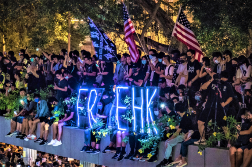 香港人权民主法案美议院过关