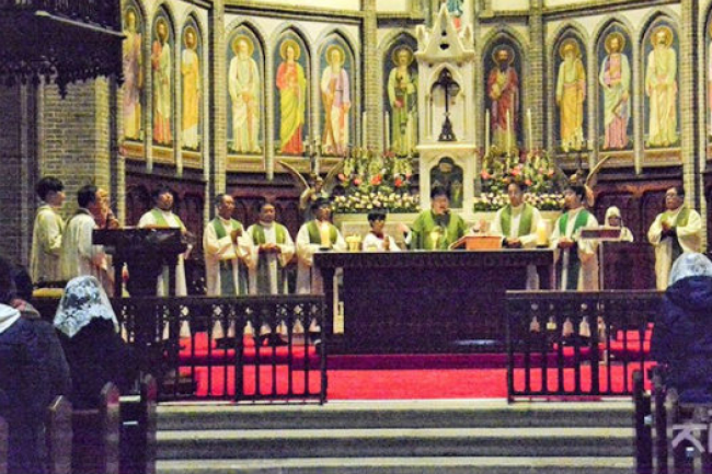 韓國教區為香港和平辦彌撒 促港府善用權護人民