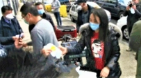 義大利封城人心惶恐 華人教會街頭送口罩添暖意