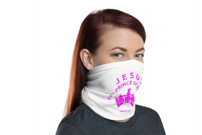 服裝公司疫下經文口罩 盼平安信息「人傳人」