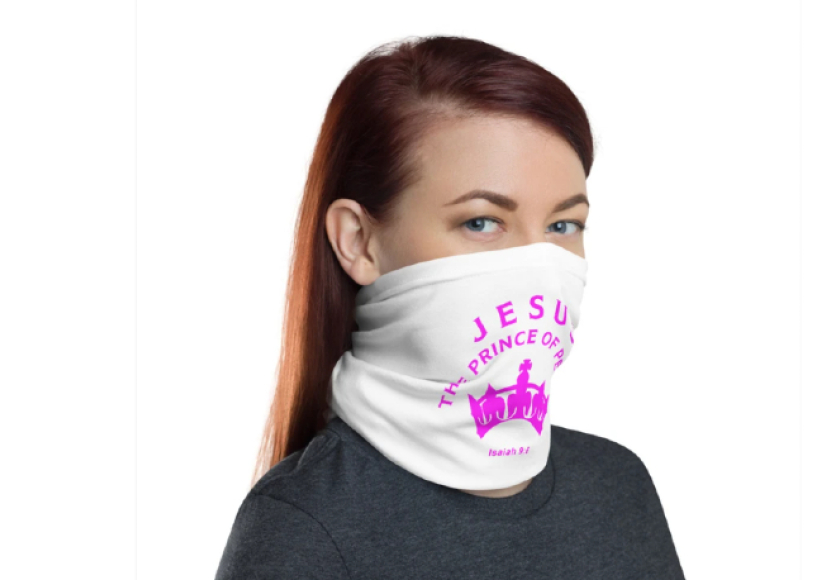 服裝公司疫下經文口罩 盼平安信息「人傳人」 