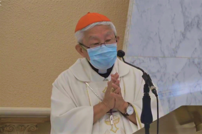 天主教團體首場悼「六四」彌撒 陳日君籲港人為自由發聲