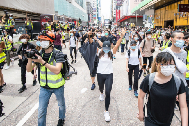 反港版《國安法》激起千人浪 教界指失宗教自由 學生憂國民教育重來