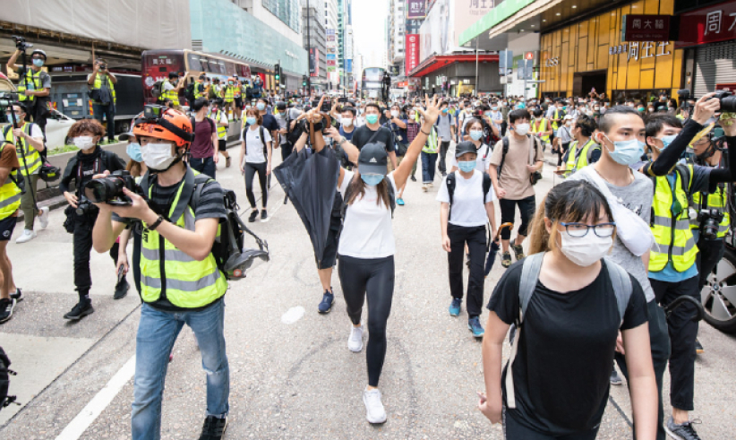 反港版《国安法》激起千人浪 教界指失宗教自由 学生忧国民教育重来