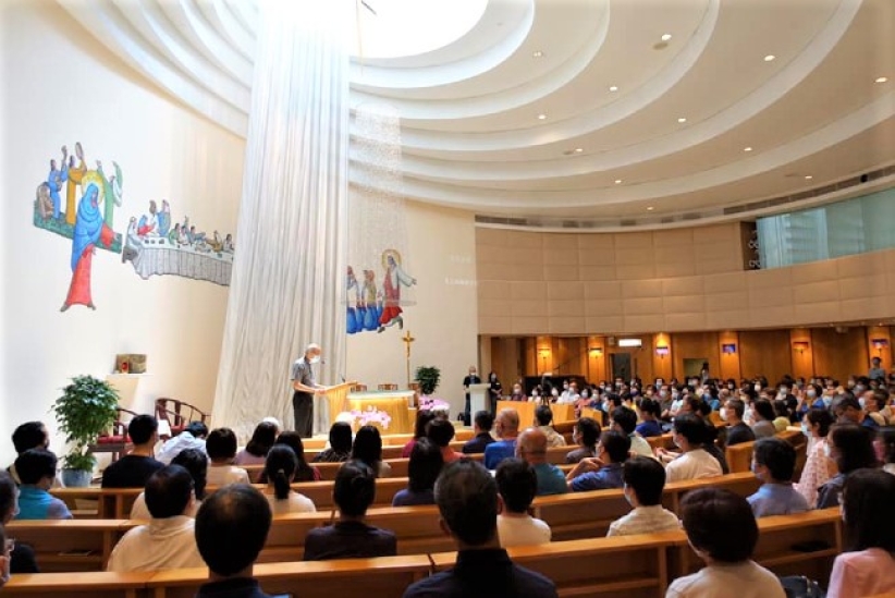 《國安法》首日「七一祈禱會」 夏志誠籲耶穌賜平安前景莫憂慮