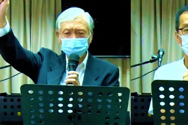 教牧守望香港勉信徒建無懼城市 朱耀明：用真話光照黑暗