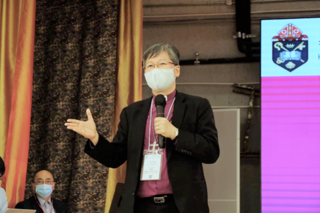 陳謳明接替鄺保羅任聖公會大主教 曾發牧函勉勵港人