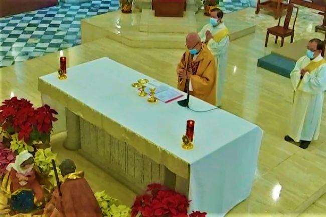 元旦世界和平日 湯漢樞機宣讀文告領信徒懺悔