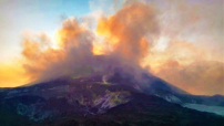 印尼首府6.2級地震引爆火山 教會運送帳篷賑災