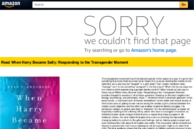 亞馬遜「消滅」批判跨性別政治暢銷書 疑向拜登政府歸邊