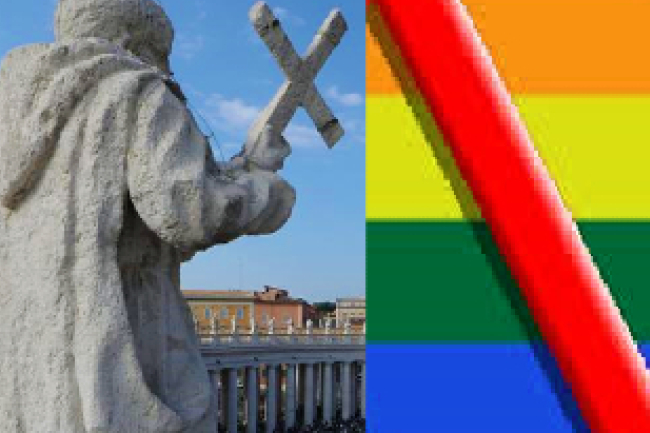 梵蒂岡拒為同性婚姻祝福 遭人隔空對質