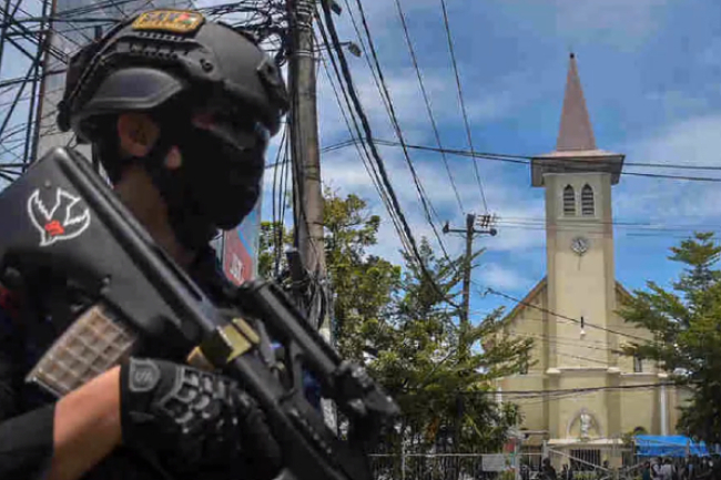 印尼教堂大齋活動遭恐襲20多人傷