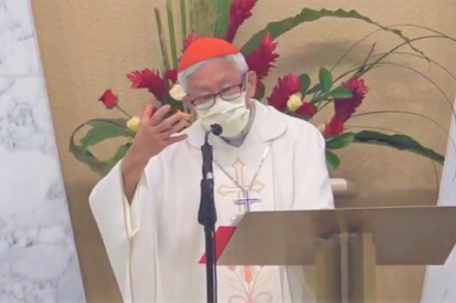 港澳「為中國教會祈禱」 陳日君：天主信徒是好人卻不被承認