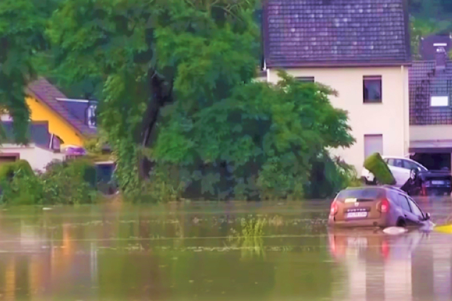 暴雨突襲德國破壞猶如二戰 教宗：深感震動