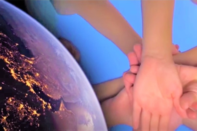 「人類團結日」活動 呼籲攜手抵抗變種病毒