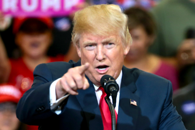 川普獲6成支持再選總統 矢志打倒腐敗政府