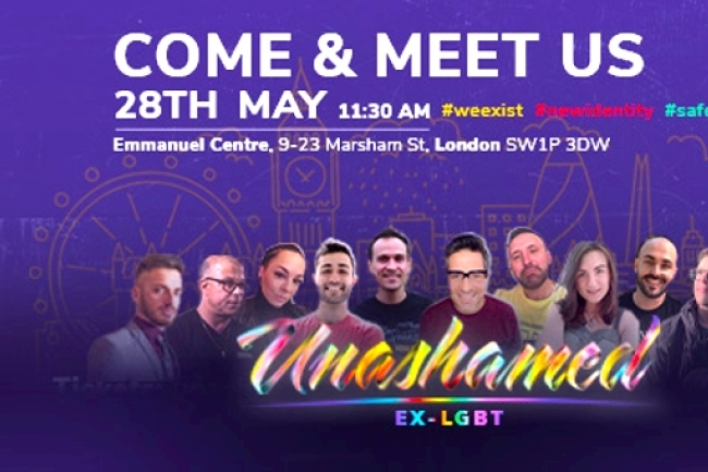 同志驕傲月 過來人集會見證脫離跨性別