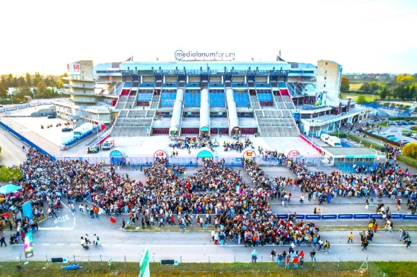 葛培理布道团米兰音乐节 万人出席破记录