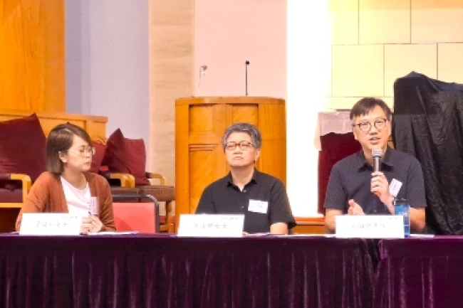 牧養研討會(四) 梁柏堅勉青年:撕裂非截肢倡「群體共學」