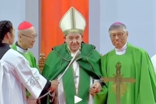 教宗勉中國教徒做「好公民」蒙古人民做「和平種子」