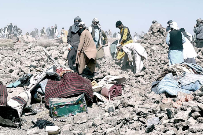 阿富汗西部6.3級地震千人罹難 宣明會呼籲實際援助