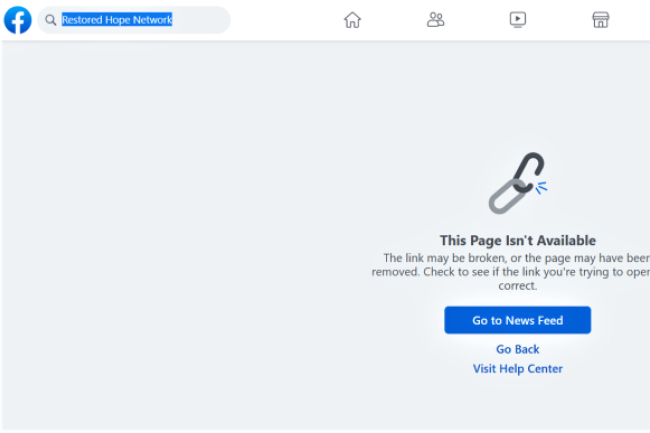 Facebook應同性戀群體 關閉脫同事工組織專頁