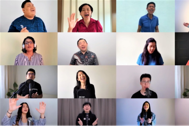 逾百歌手網上合唱《祝福馬來西亞》萬人擊點士氣回升抗疫