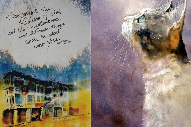 「六感交集」4月藝術展 專訪周文志：藝術品服侍基層