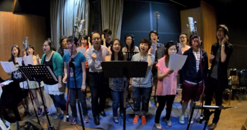 108位本地音乐人同心制作《We are One》大碟 凝聚合一
