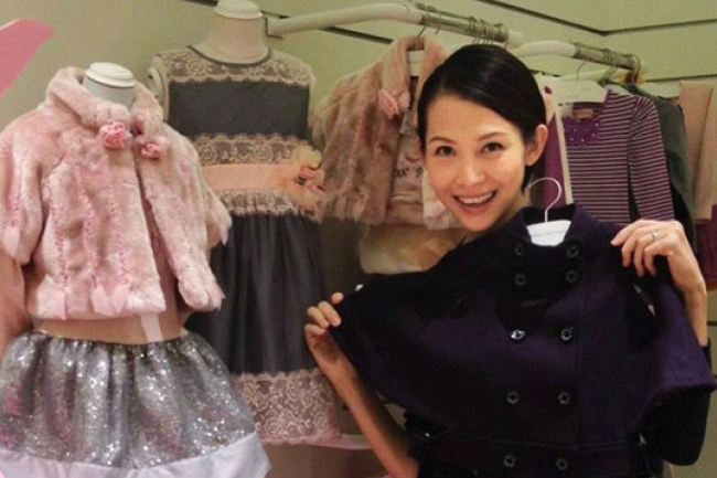 蔡少芬進軍童裝界:信仰給她智慧和力量