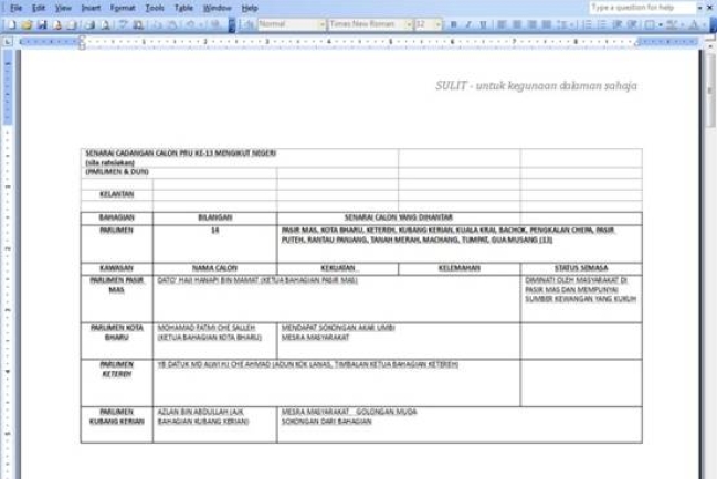 馬來西亞大選插曲