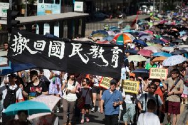 逾千基督徒聯署喊停國教 期望政府化解民怨