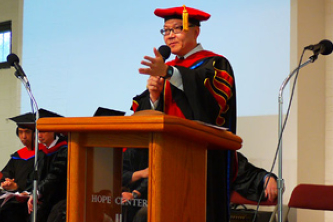 郝繼華院長:牧者攻讀教牧博士成大勢所趨