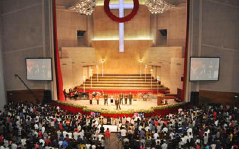 杭州 7千人布道会 大丰收逾400人信主