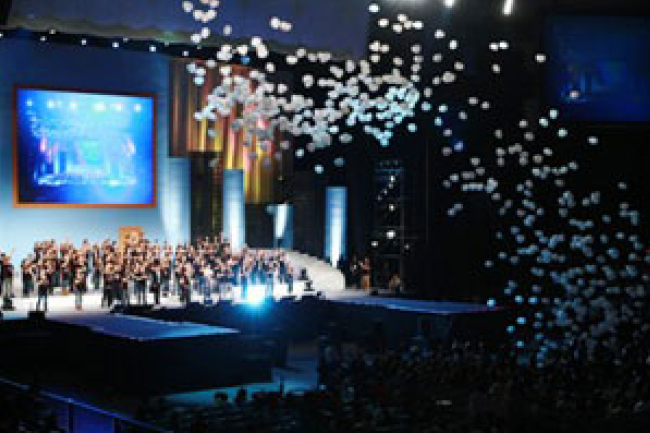 台灣基督徒藝人音樂佈道會萬人共襄盛舉